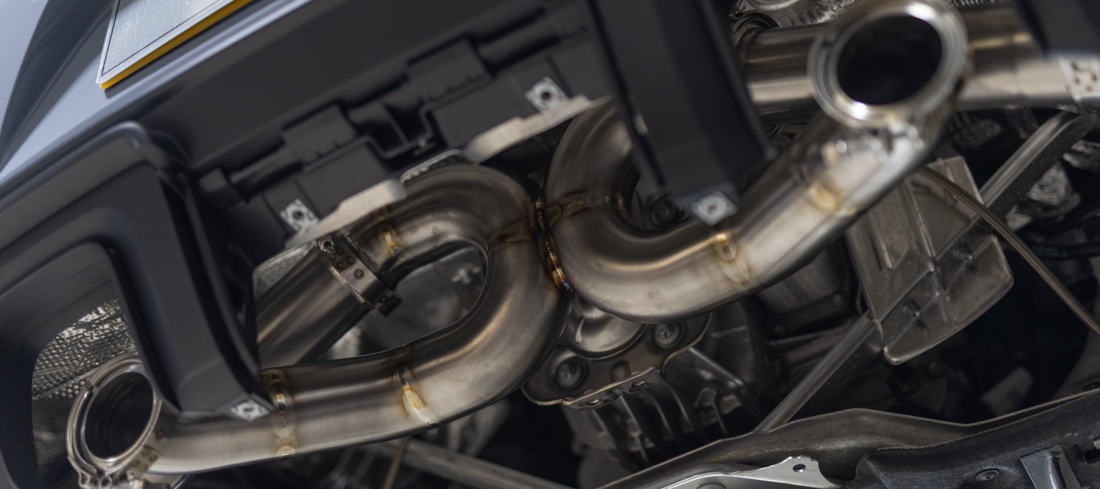 718 GT4 RS RACE PIPES