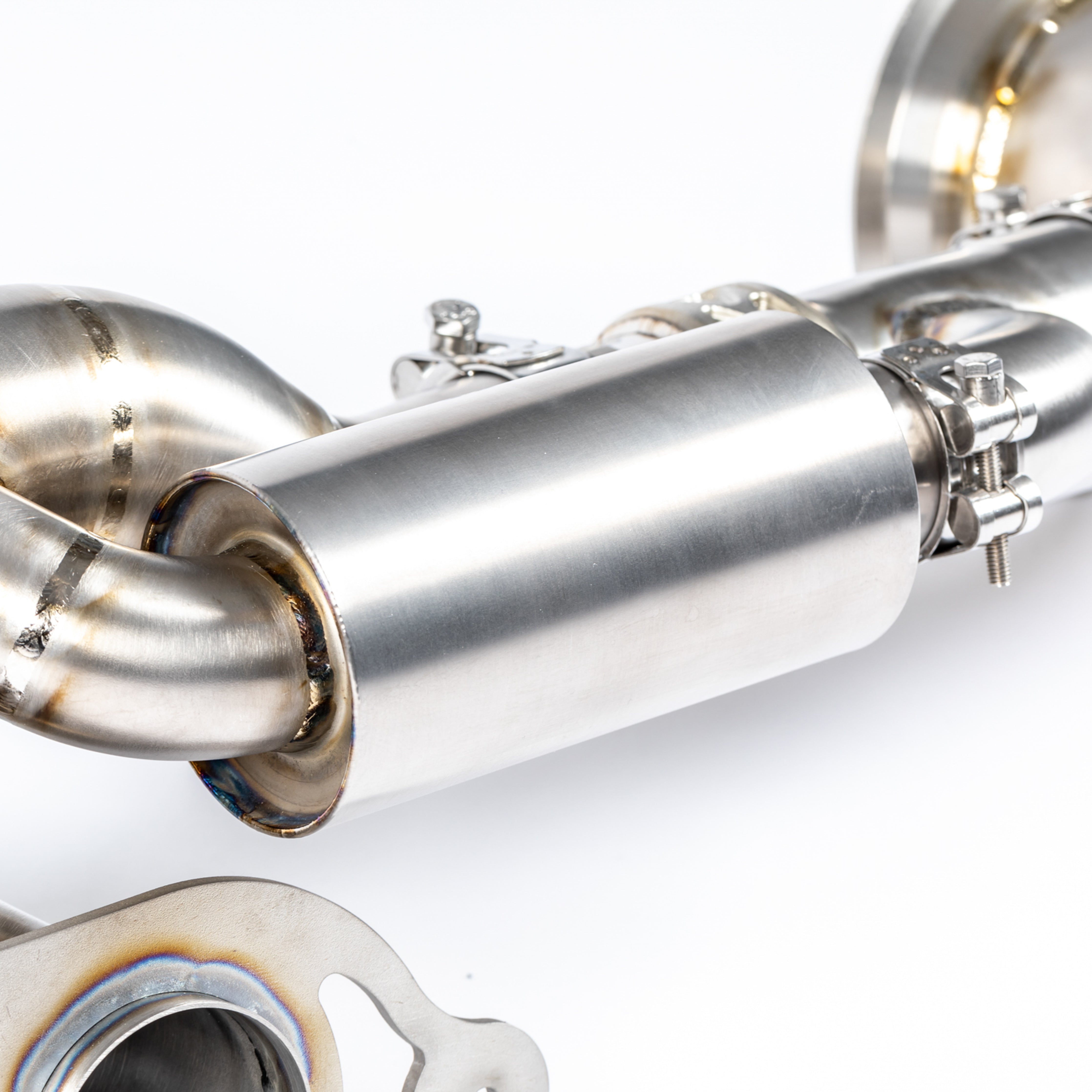 TITANIUM RACE PIPE (VALVED)