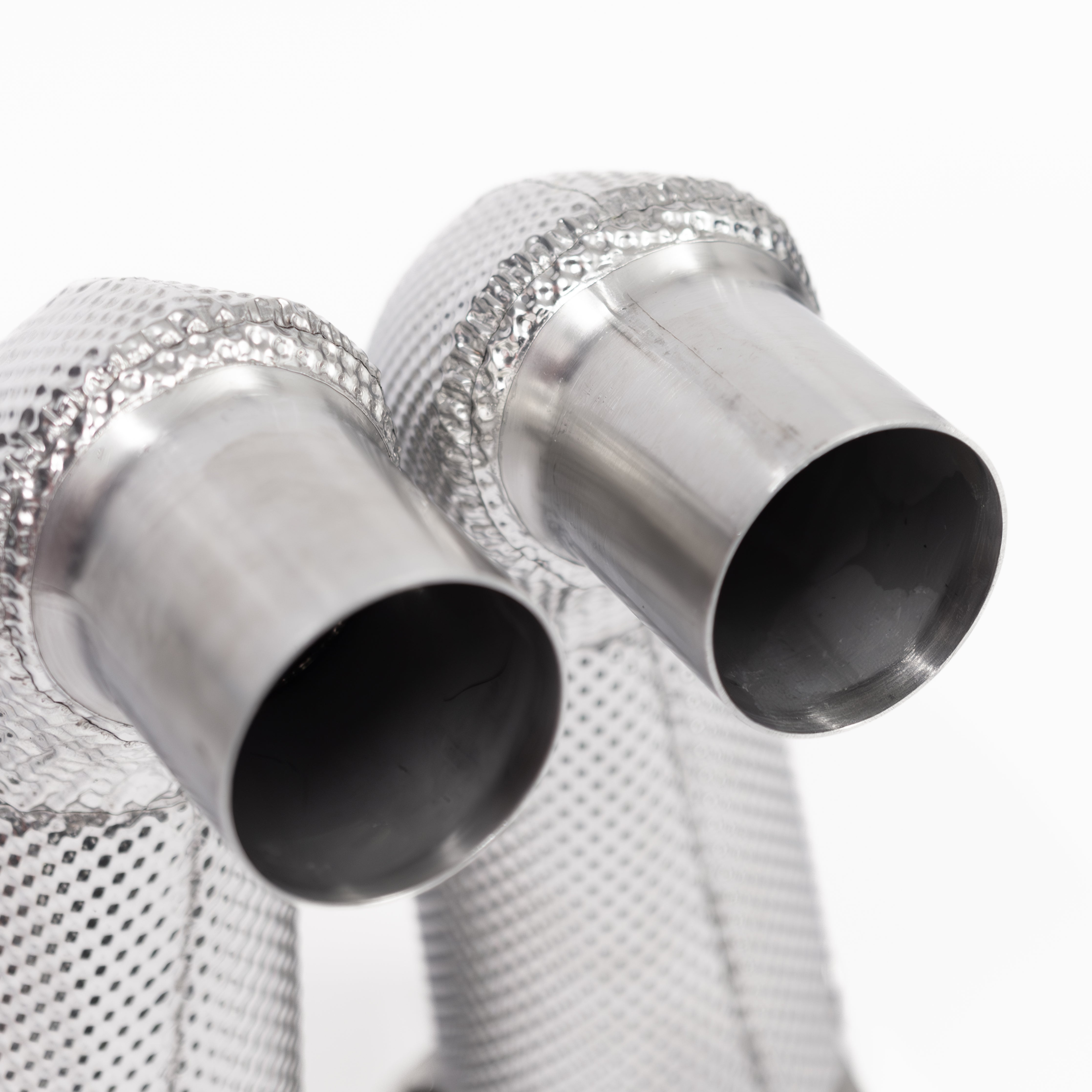 (BF) (991 TURBO) INCONEL CAT DELETES (HEAT SHIELDED)